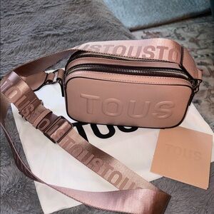 Tous Blush Pink Crossbody Bag
